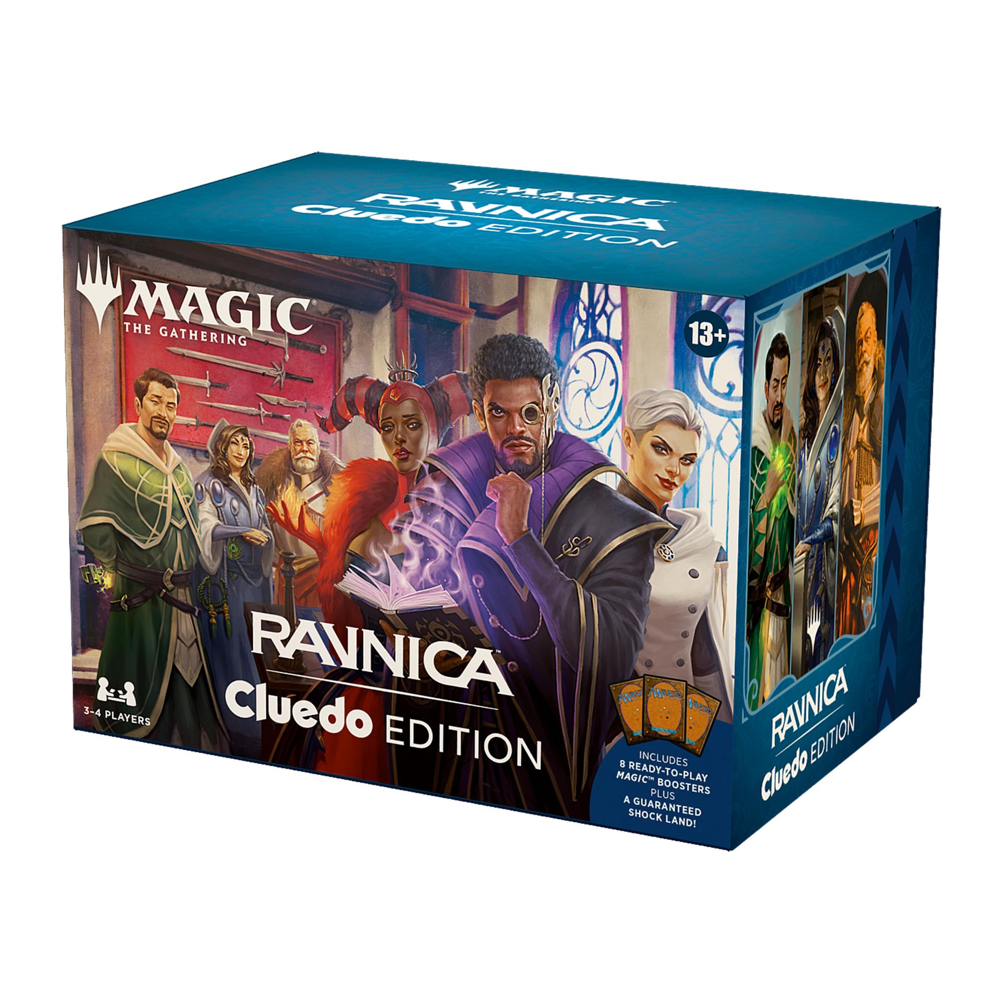 Photo 1 of **********FOR SPARE CARDS ONLY-essential cards missing****************
Magic: The Gathering Ravnica: Cluedo Edition - 3-4 player themed murder riddle card game (including 8 game-ready boosters, 21 proof cards, 1 Foil Shock Land Card and Detective Game Acc