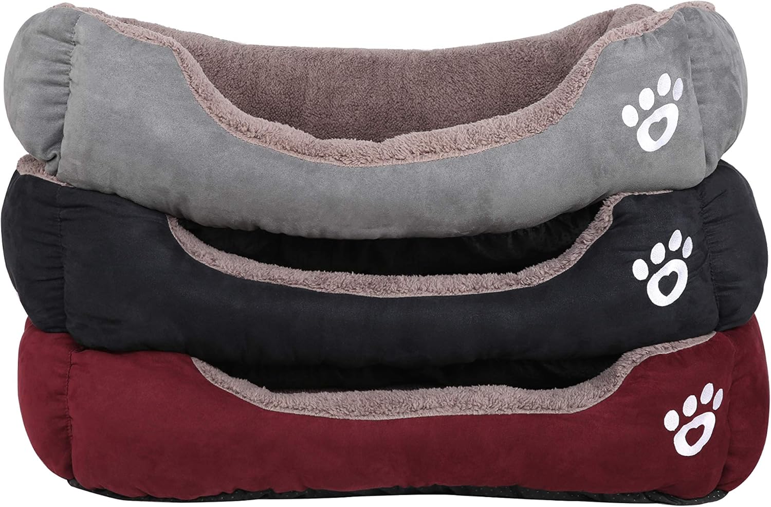 Utotol FRISTONE Dog Beds for Medium Dogs, Washable Pet Sofa Bed Firm Cotton Breathable Soft Couch for Small Puppies Cats Sleeping Orthopedic Beds : Pet Supplies