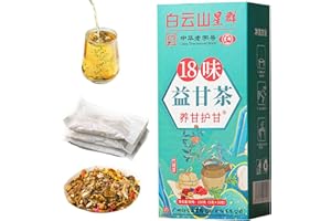 PUREADEE 18 Flavors of Liver Protection Tea,Nourish The Liver and Protect The Liver, Chinese Nourishing Liver Tea, Health Preserving Tea, for All People(30 Bags)