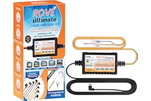 Rove Ultimate Dash Cam Hardwire Kit with USB-C Port for R2-4K, R2-4K PRO, R2-4K Dual, and R3 Dash Camera Models, 24Hr Parking