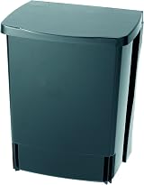 Brabantia Built-in 10L Cupboard Bin Black with Removable Inner Bucket view 2