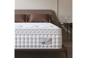 BedStory Queen Mattress 12 Inch, Deep Sleep Extra Plush Mattress - Extra Lumbar Support - Memory Foam Hybrid Mattresses Euro Top, Fiberglass Free - No Odor - 365 Night Trial - Forever Warranty