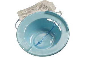 PCP Sitz Bath with On Off Valve, Hemorrhoid Relief Soak for Men and Women, Teal