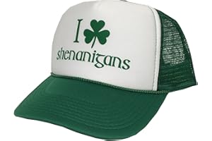 Promotion & Beyond I Shamrock Shenanigans Unisex Hat Cap | St Patrick's Day Adjustable