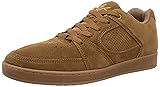 Es Men's Accel Slim Skate Shoe, Brown/Gum, 8
