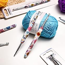 4mm Crochet Hook, Ergonomic Handle for Arthritic