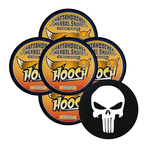 hooch tobacco free 6 Six Chattahoochee Herbal Snuff Cans 1 2oz 34g Square Inner Zipper Made in Mexico Tobacco Free Florida (@tobaccofreefla) /