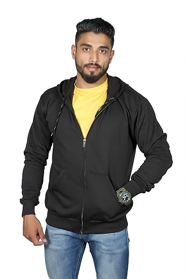 plain black hoodie amazon