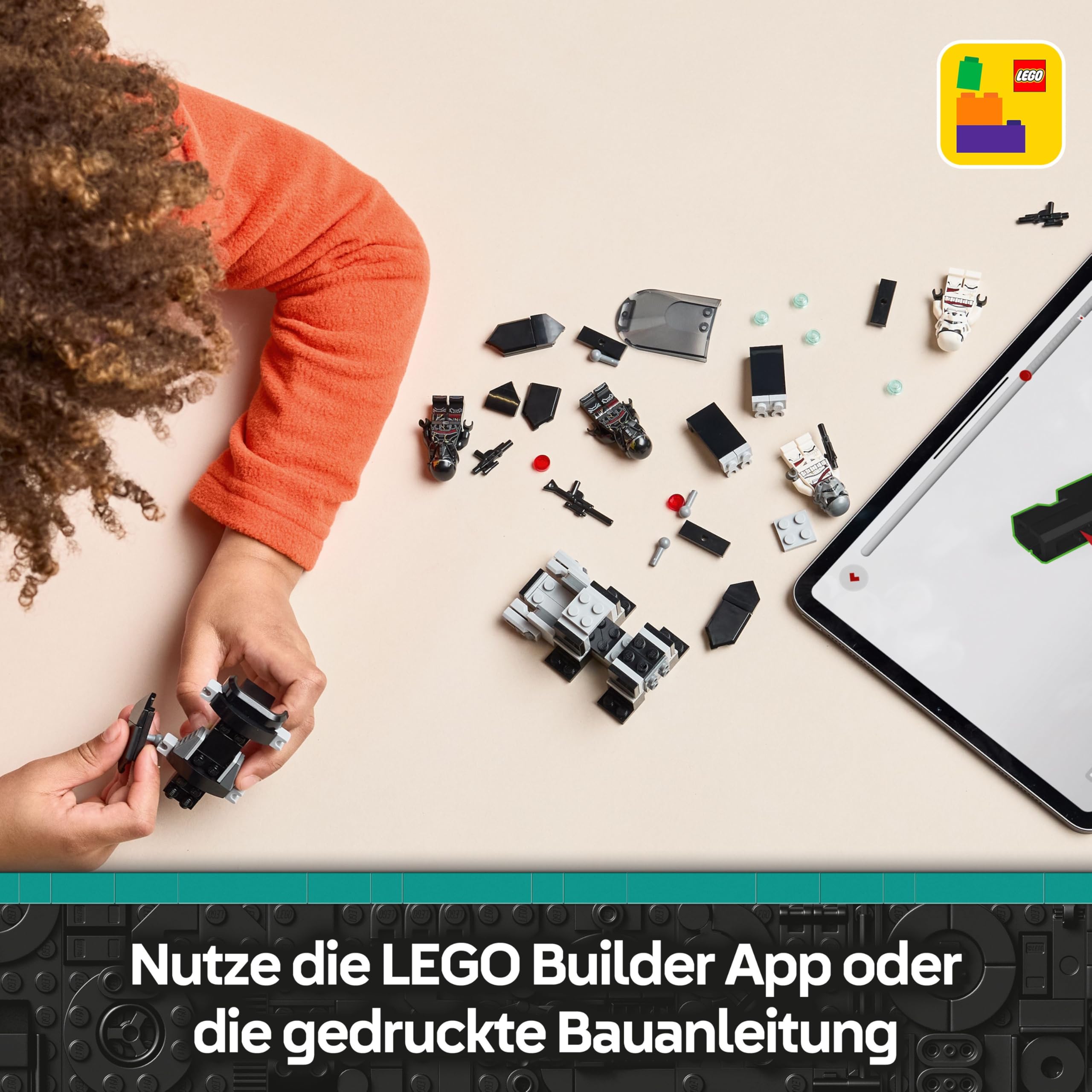 LEGO Star Wars 75412 Todestruppler & Nachttruppler Battle Pack - Bauspielzeug mit Dropship und 4 Mini-Figuren mit Blastern - Sammlergeschenk für Jungen ab 6 Jahren und Ahsoka-Fans 6