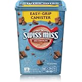 Swiss Miss Milk Chocolate Flavored Hot Cocoa Mix, 38.27 oz. Canister | Packaged in easy-grip canister; made with real cocoa &amp; milk; perfect for cozy nights &amp; snow days; enjoy morning or night