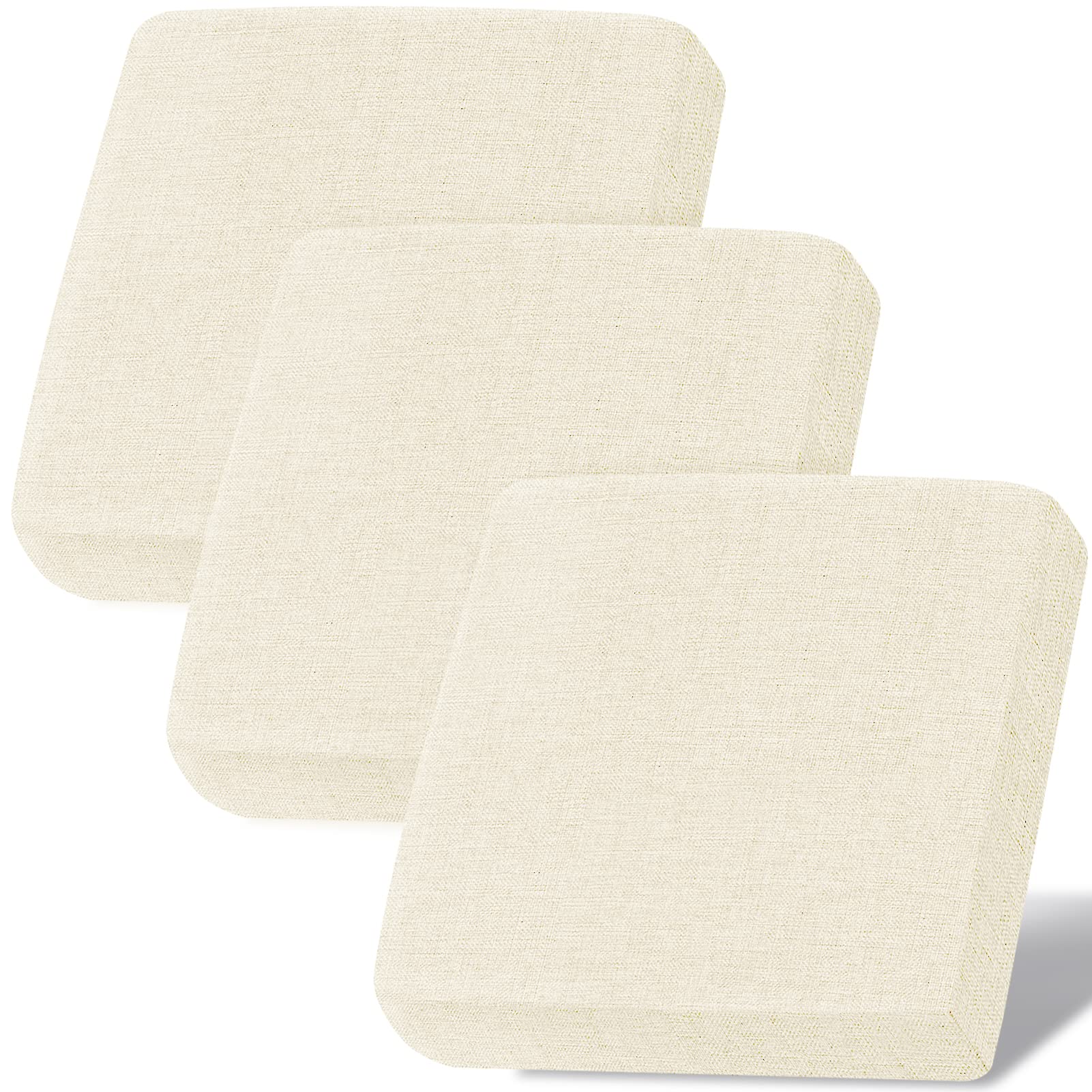Photo 1 of Naturoom Linen Couch Cushion Covers, Sofa Cover Sofa Furniture Protector Slipcover with Bottom Tie Rope, Soft Non-Slip Non-Wrinkle Suitable for Chair Bench Settee Seat Loveseat Beige 3 Pieces