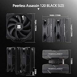 Thermalright Peerless Assassin 120 Black CPU Air