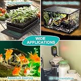HYDGOOHO Seedling Heat Mat with Thermostat 53x25cm for Germination view 9