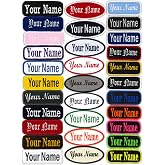 Name Patches Uniform or Work Shirt, Custom Embroidery Various Style Options