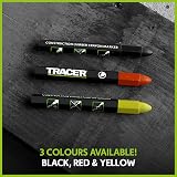 Tracer Construction Lumber Crayon Markers Yellow Pack of 12 Multi Surface view 7