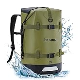 IDRYBAG Waterproof Backpack for Travel, Kayaking, Boating, Swimming, Floating Paddle Boarding - Submersible Dry Bag 35L/55L/85L