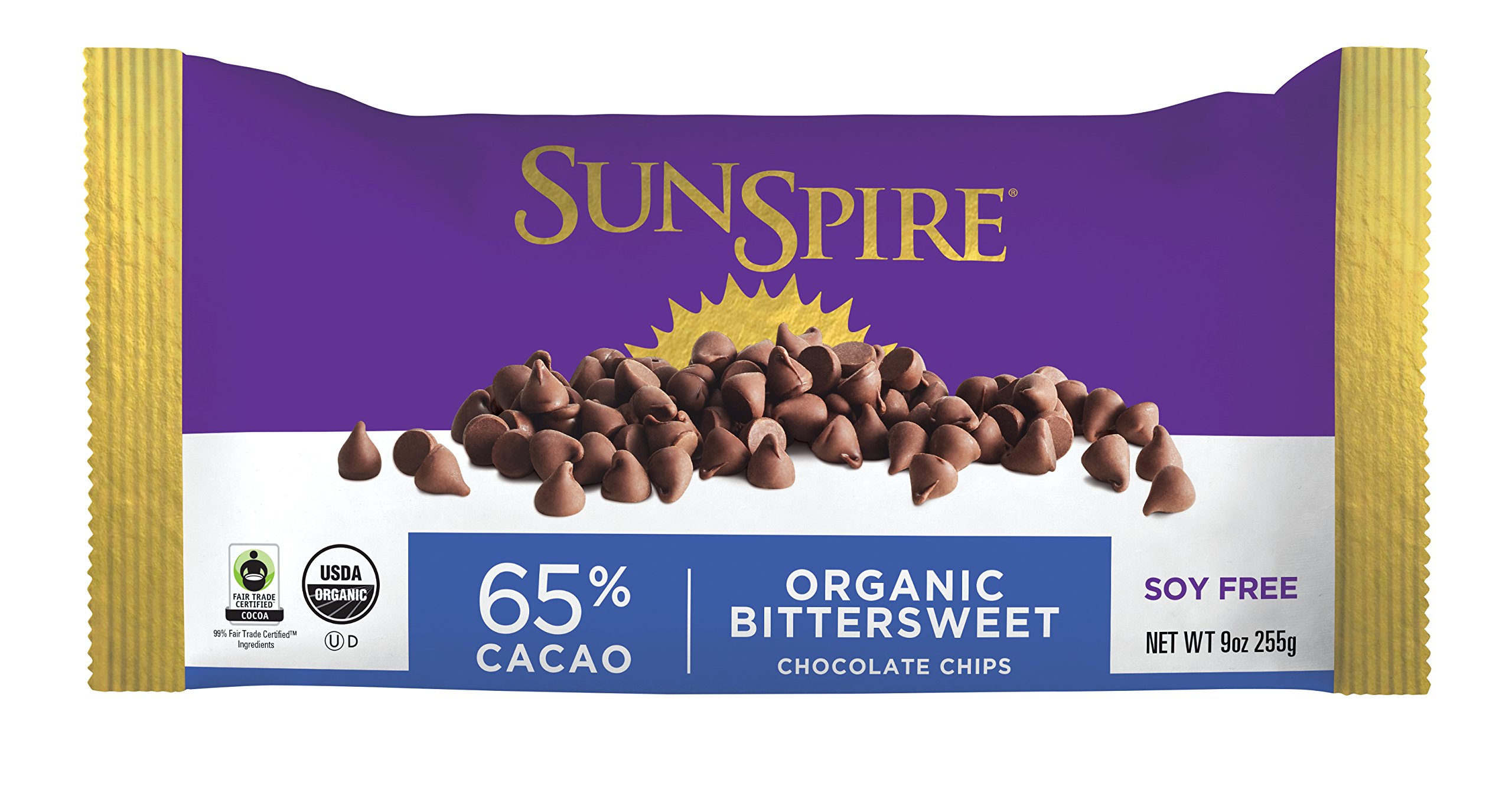 Sunspire Organic Fair Trade 65 Cacao Bittersweet Baking Chips 9 Ounce Buy Online In Papua New Guinea At Desertcart