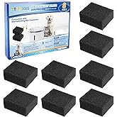 MyfatBOSS 8 Packs Pre-Filter Sponges, Water Pump Filter for WF20/CF20 68oz/2L Cat Water Fountain Wireless Pump Sponges