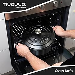 Cast Iron Dutch Oven with Lid – Non-Stick