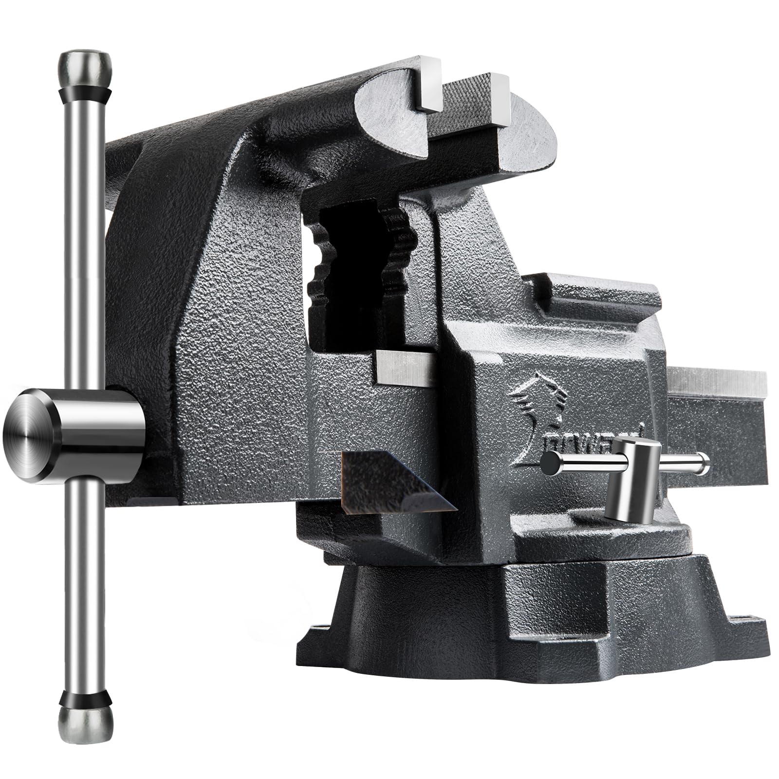 Photo 1 of Forward CR40A 4.5 Inch Bench Vise Heavy Duty Vice with Anvil and 210 Degrees Swivel Base (4 1/2")