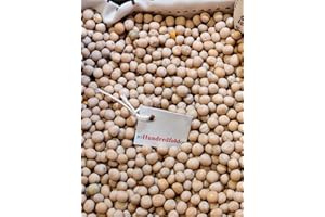 Hundredfold Organic Whole Yellow Pea 2KG (4.4lbs) - Product of Canada Food Grade Great for Soups, Stews and Pea Sprouts, Vege