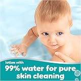 Pampers 99% Water Baby Wipes Plastic Free 3 Packs of 60 Light Lotion view 4