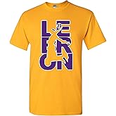 Beach Open L23 23 LA Basketball Sports Fan Wear DT Adult T-Shirt Tee