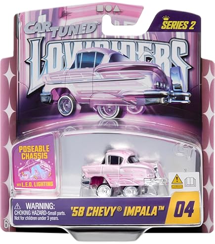 Amazon.com: CarTuned™ Lowrider Series 1-1964 Chevy Impala (Kandy