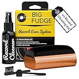 Big Fudge Vinyl Record Cleaning Kit - 4-in-1 Record