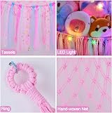 MHJY Toy Hammock Net with LED Light Large Corner Organizer view 5