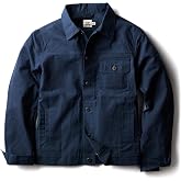 Huckberry Flint and Tinder Dry Wax Trucker Jacket, Unlined Mens Lightweight Cotton Jacket