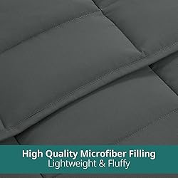 HOMBYS Oversized King Comforter 120x98, Lightweight