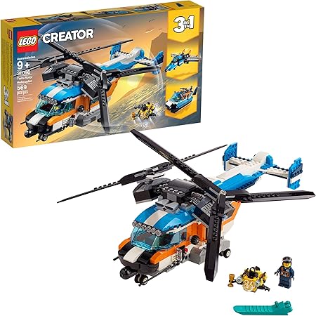 LEGO Creator 3in1 Twin Rotor Helicopter 