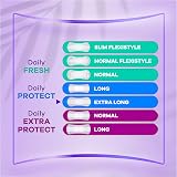 Always Daily Protect Extra Long Panty Liners 38 Odour Lock Side Barriers view 6