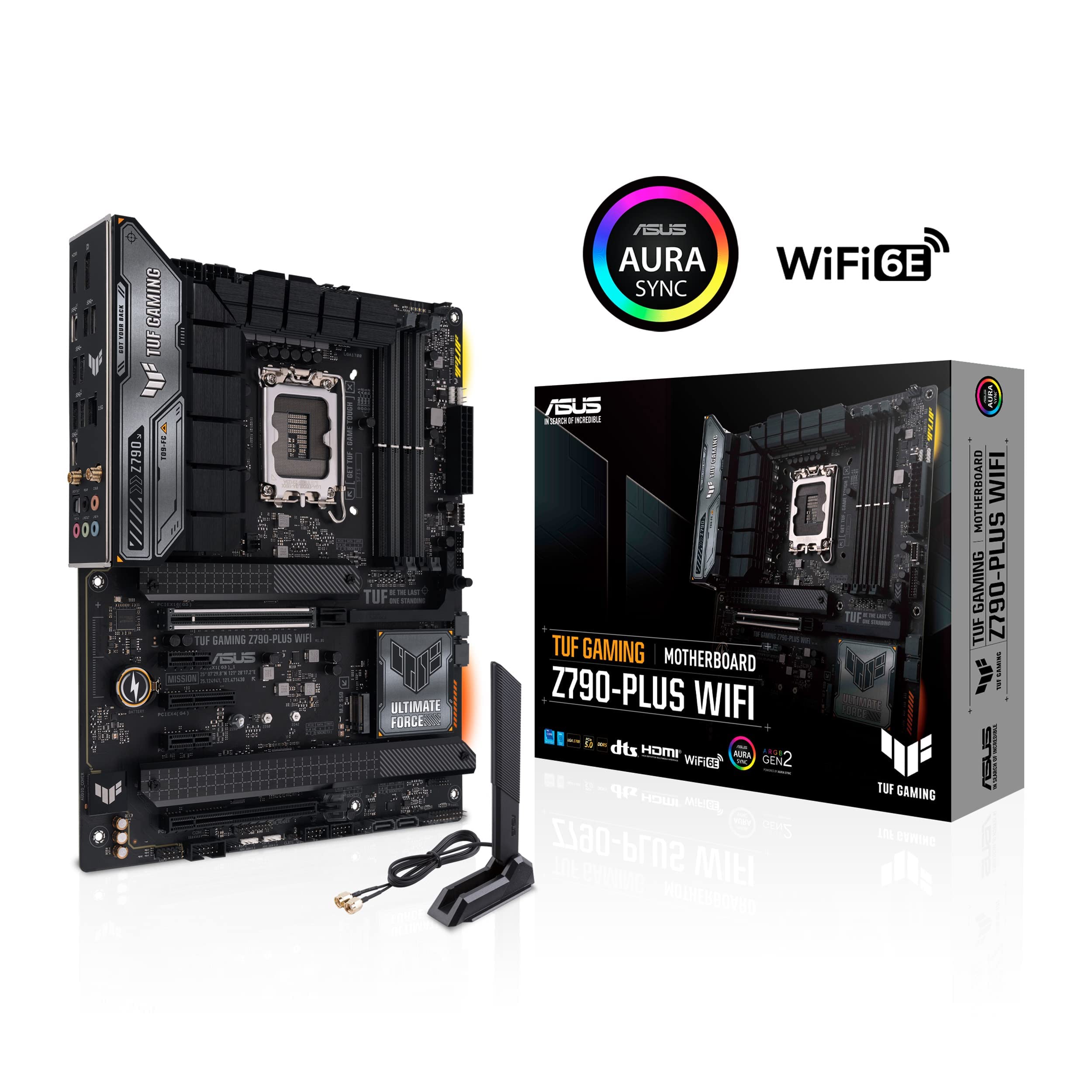 INLAND by Micro Center CPU Motherboard Intel i7-14700K 14th Gen 20-Cores LGA 1700 Desktop Processor with ASUS TUF Gaming Z790-Plus WiFi DDR5 Motherboard