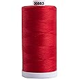 Connecting Threads 100% Cotton Thread - 1200 Yard Spool (Red)