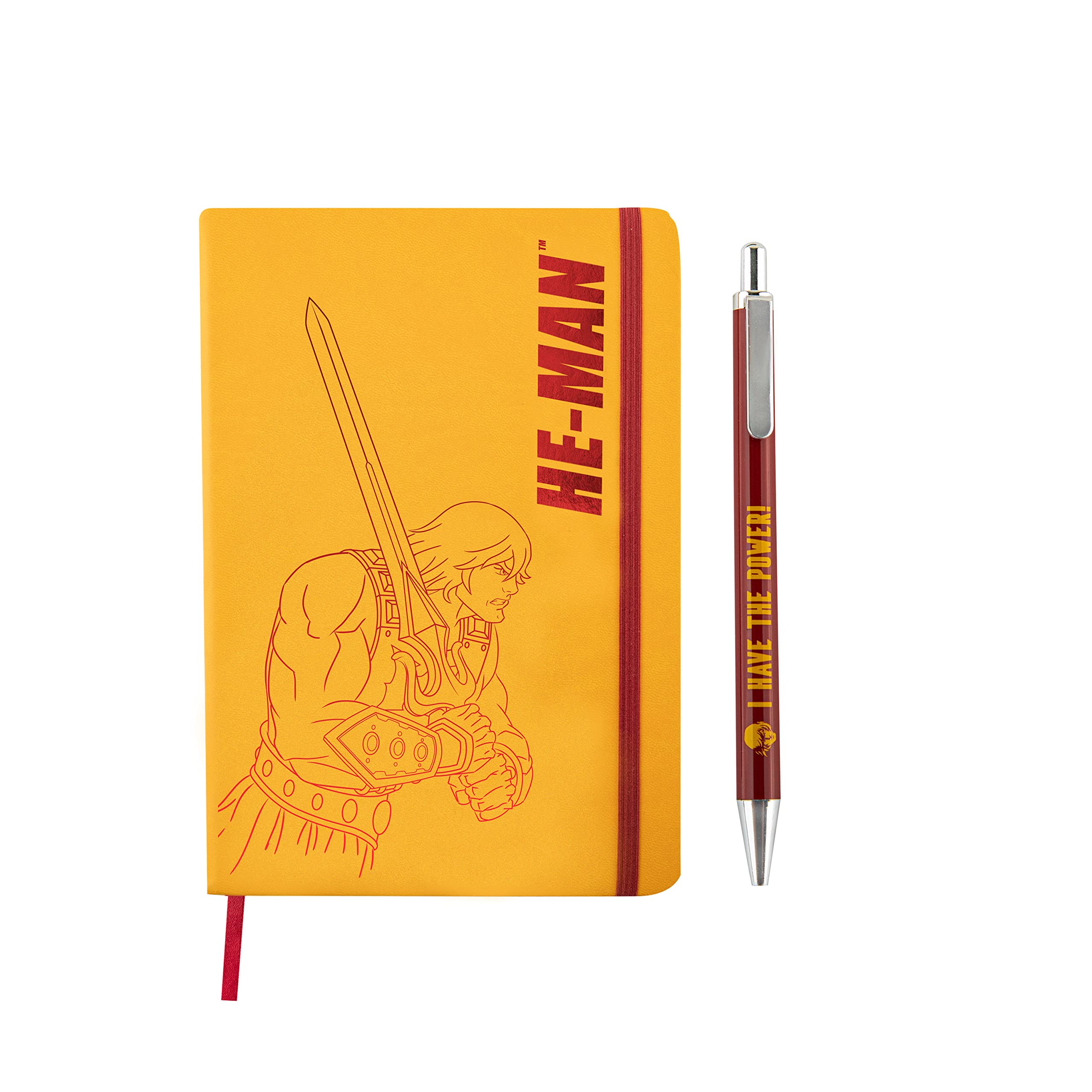 Cinereplicas Masters of the Universe notebook with pen He-man