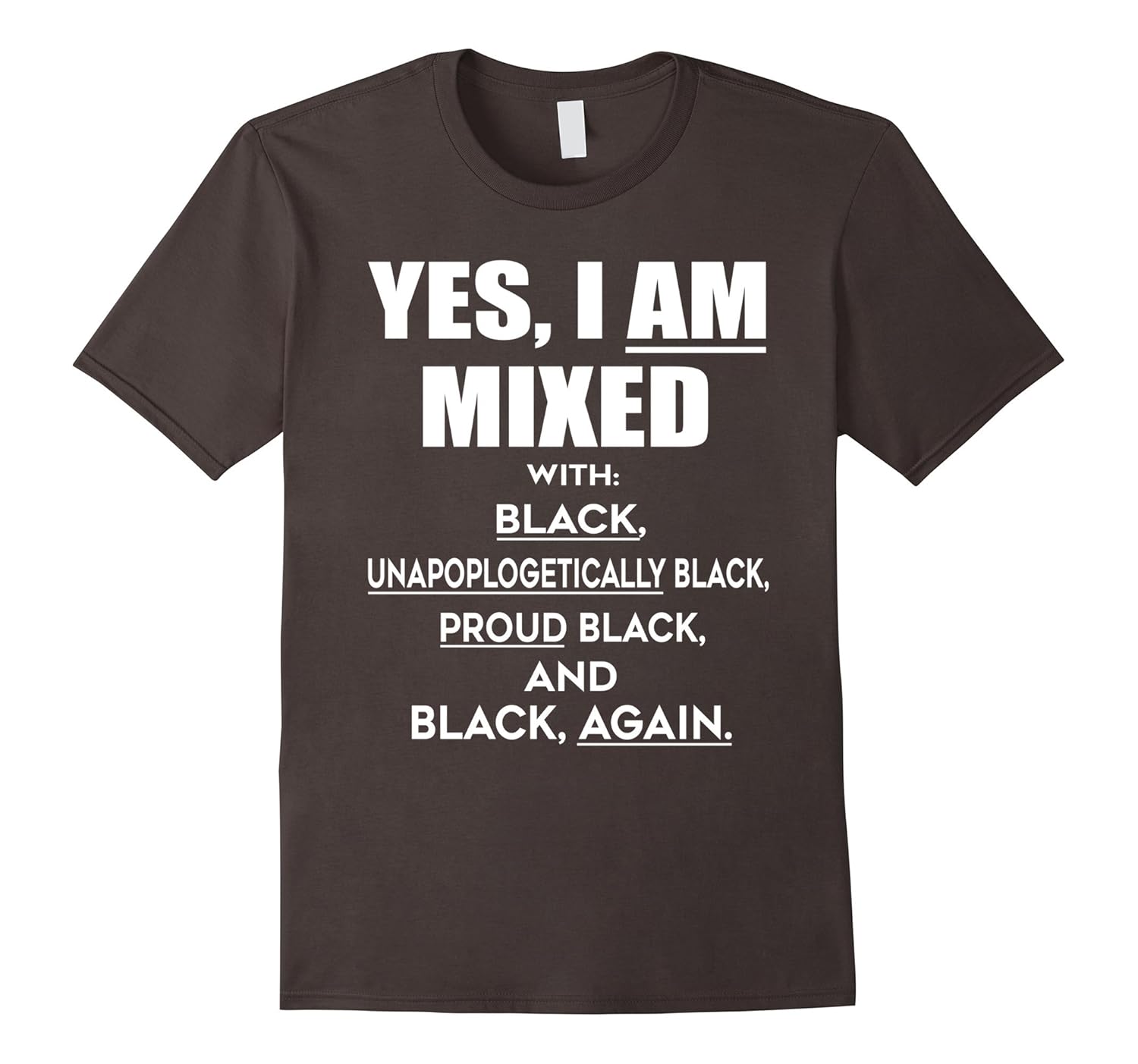 Yes I Am Mixed Black Funny ShirtArt Artvinatee