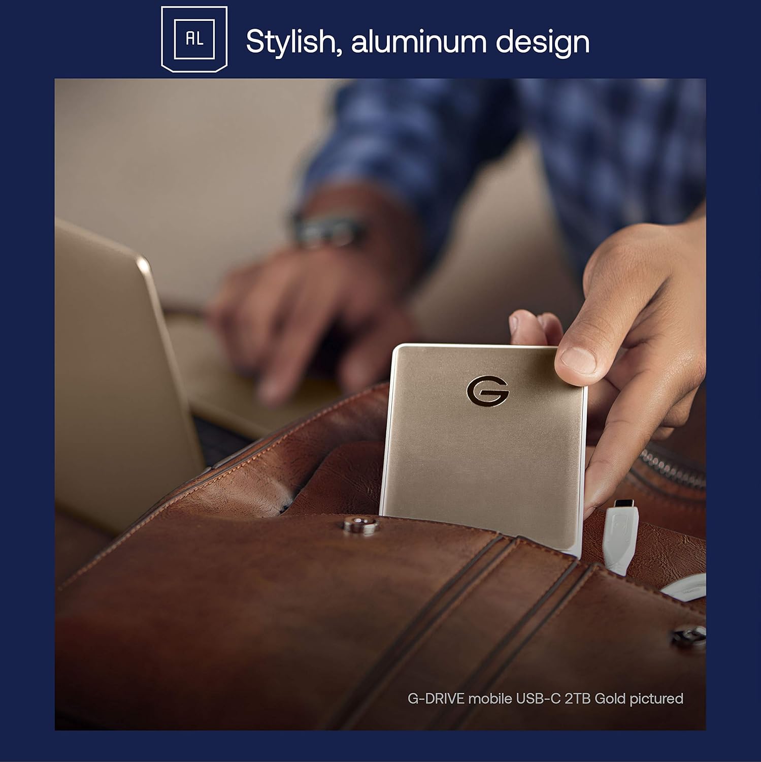 G-Technology 4TB G-DRIVE Mobile USB-C (USB 3.1 Gen 1) Portable External Hard Drive, Silver - 0G10348: Computers & Accessories