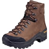 Kenetrek Men's Desert Guide Hiking Boots | 7" Tall, Leather Uppers, Non-Insulated, Extra Padded Soft Collars, Reinforced Rubber Sole