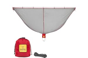 Wise Owl Outfitters Hammock Bug Net - The SnugNet Mosquito Net for Hammocks - Premium Quality, Waterproof, Mesh Hammock Netting w/Double-Sided Zipper - Essential Camping Gear