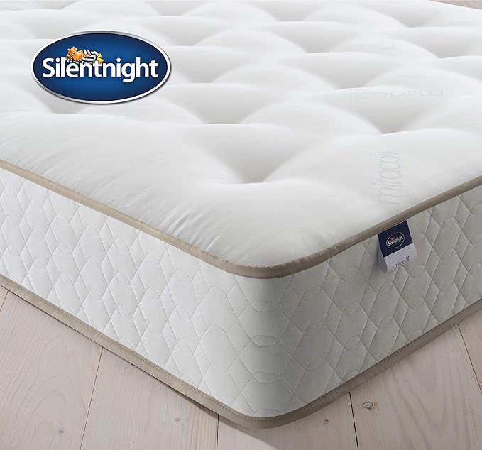 Silentnight Deluxe Posture Support Mattress Zoned Spring System Ideal for Back Sleepers