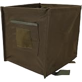 Arborist Throw Line Storage Cube, 33l Large Capacity Oxford Cloth Arborist Throw Bag, Foldable Rope Bag | Arborist Equipment | Lineman Climbing Gear for Picnic Camping BBQ (Green)