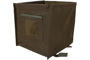 SORANDY Arborist Throw Line Storage Cube, 33l Large Capacity Oxford Cloth Arborist Throw Bag, Foldable Rope Bag | Arborist Equipment | Lineman Climbing Gear for Picnic Camping BBQ (Green)