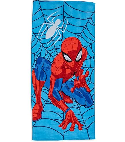 Jay Franco Marvel Spiderman Kids Bath Pool Beach Towel - Super