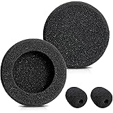 Jabra Headset Ear Cushions Foam Replacement Ear Pads for Jabra PRO 920 930 9450 9460 GN1900 2000 Biz 620 1500 1900 2400II Plantronics H251 H261 Most Standard Size Office Telephone Headphones (2 Pack)