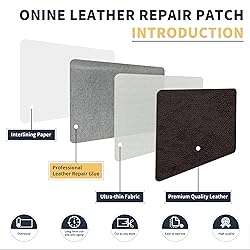 ONine Leather Repair Patch，Leather Repair Tape, 8