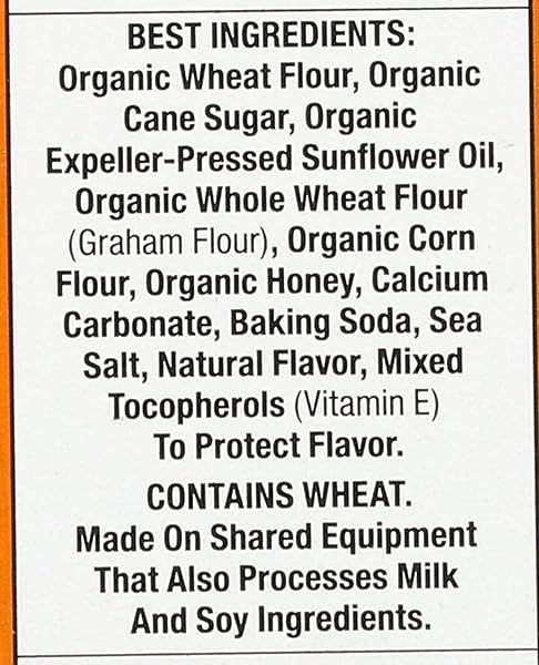 ANNIE’S ORGANIC BAKED BUNNY GRAHAM SNACKS, EASTER TREATS, HONEY, 7.5 OZ