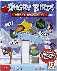 Jeu Angry Birds Happy Holidays Mattel - Complet Et Neuf