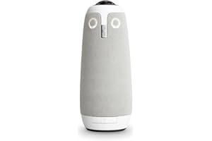 Owl Labs Meeting Owl 3-360-Degree 1080p HD Conference Room Camera - AI-Driven Auto Speaker-Tracking - 18-Foot Mic Pickup Radi